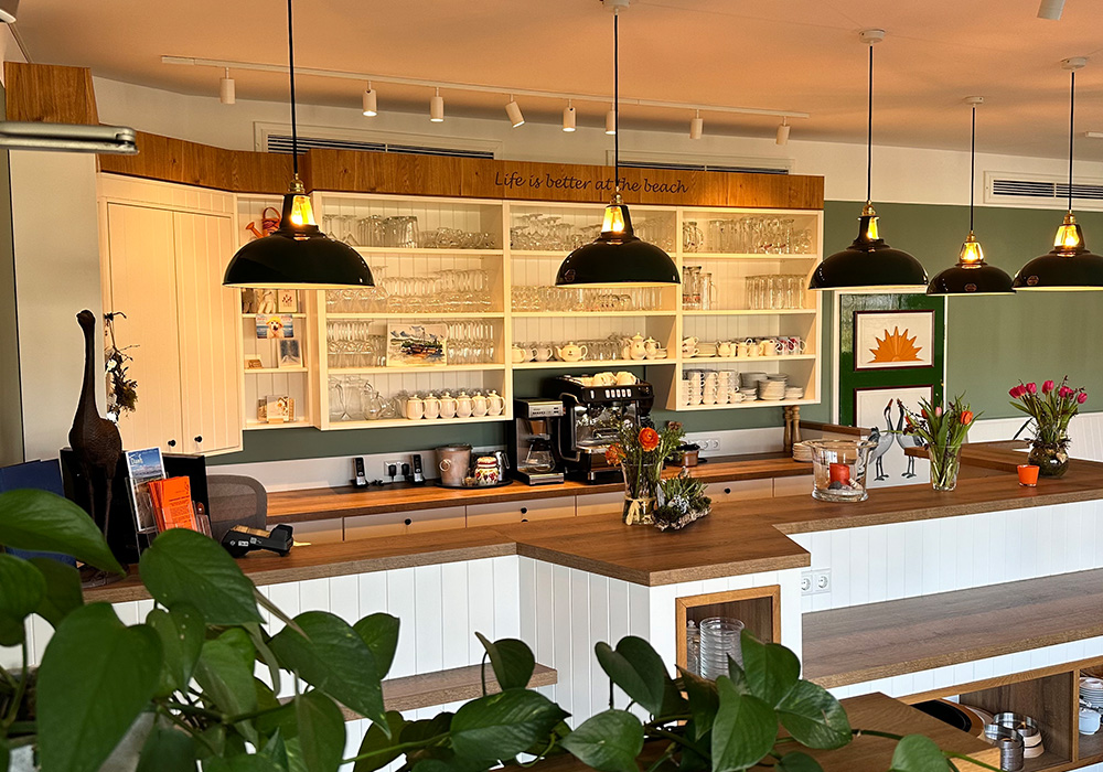 Hotel Haus Kranich Frühstücksraum