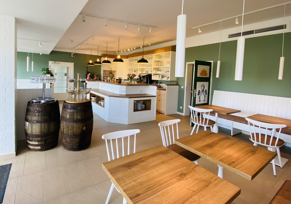 Hotel Haus Kranich Frühstücksraum