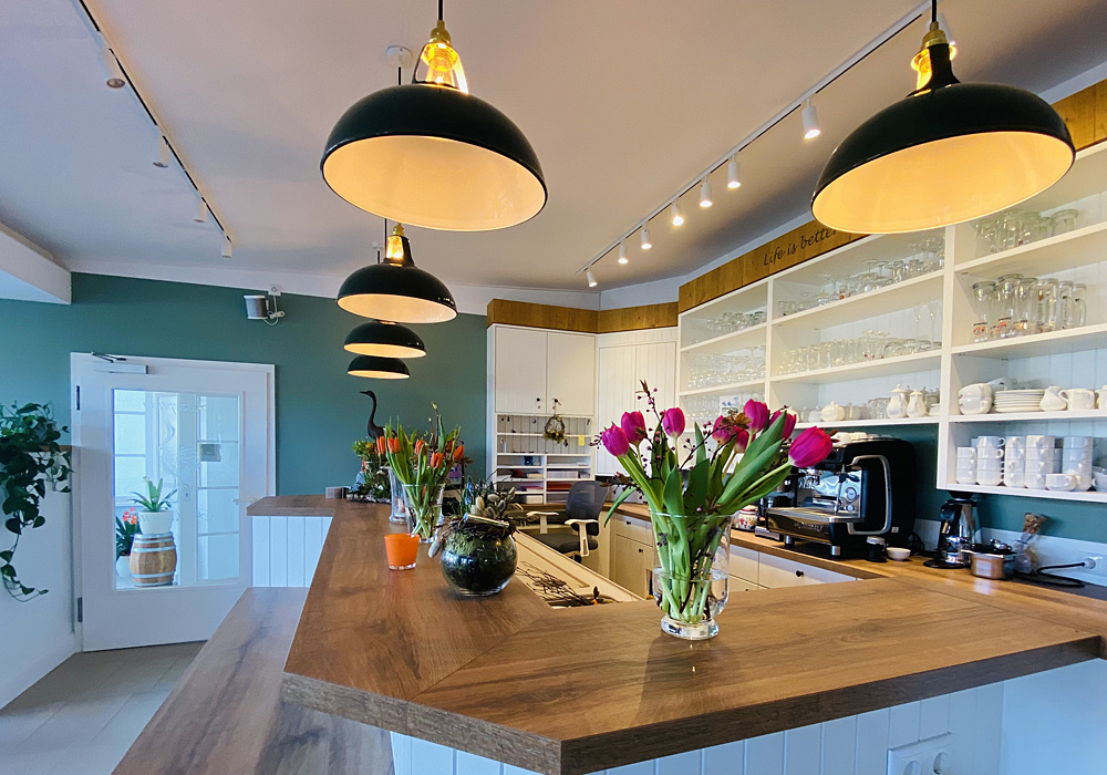 Hotel Haus Kranich Frühstücksraum