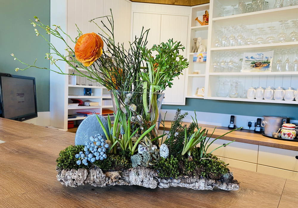 Hotel Haus Kranich Frühstücksraum