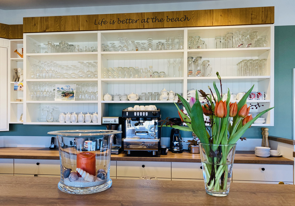 Hotel Haus Kranich Frühstücksraum